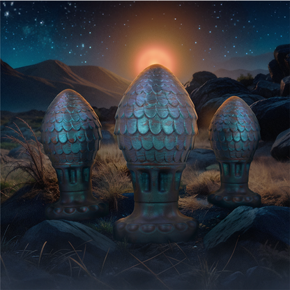 Plug anale Vrakos dragon egg taglia L di Epic, immagine 2