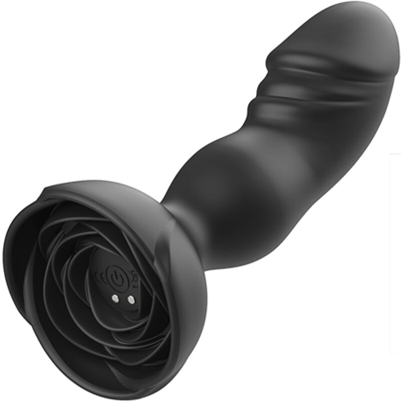 Ovetto vibrante extreme a Bloom vibratore rose e telecomando plug anale nero di Armony, immagine 3