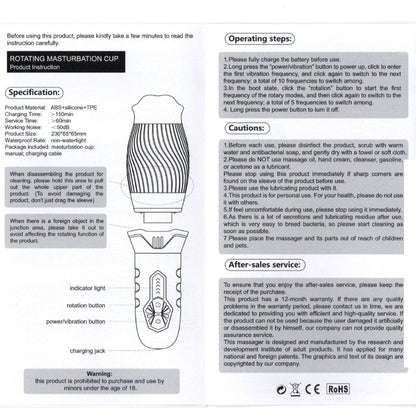 Vibratore Belucci masturbatore orale bianco di Armony, immagine 4