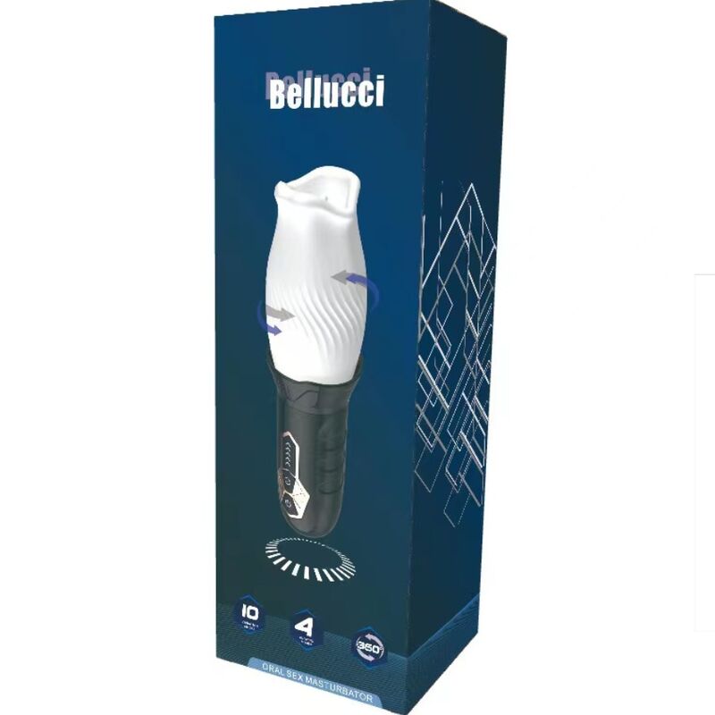 Vibratore Belucci masturbatore orale bianco di Armony, immagine 5