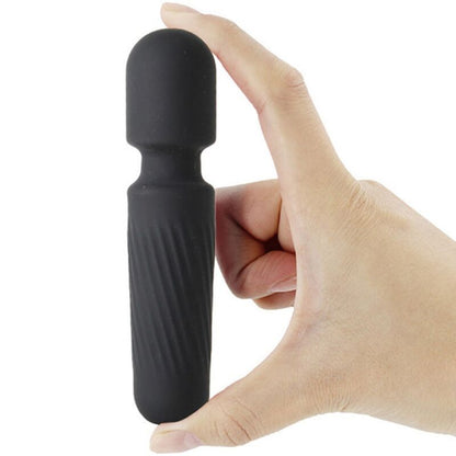 Massaggiatore Your magic e vibratore ricaricabile 10 vibrazioni nero di Armony, immagine 4