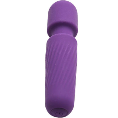 Massaggiatore Your magic e vibratore magico ricaricabile 10 vibrazioni viola di Armony, immagine 2
