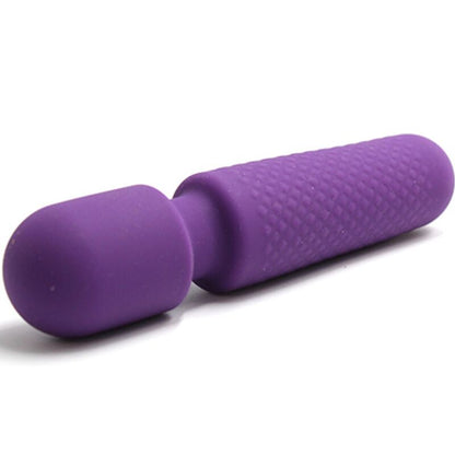 Massaggiatore Your magic e vibratore ricaricabile 10 vibrazioni bacchetta Pots viola di Armony, immagine 3