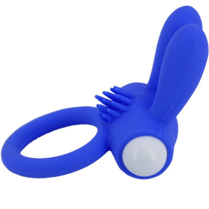 Anello Mr bunny vibratore in silicone blu di Armony, immagine 4