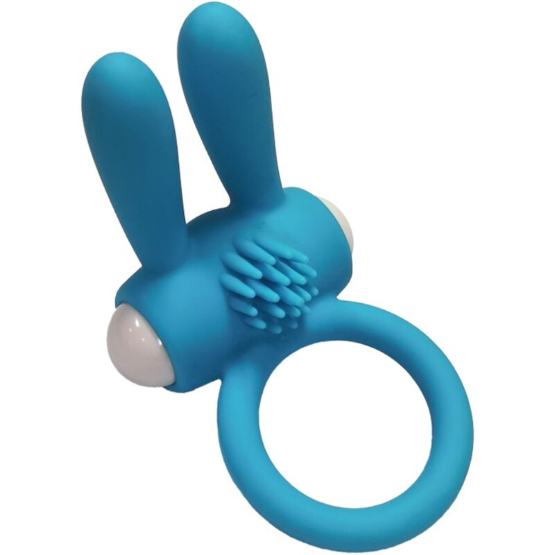 Anello Mr bunny vibratore in silicone nero di Armony