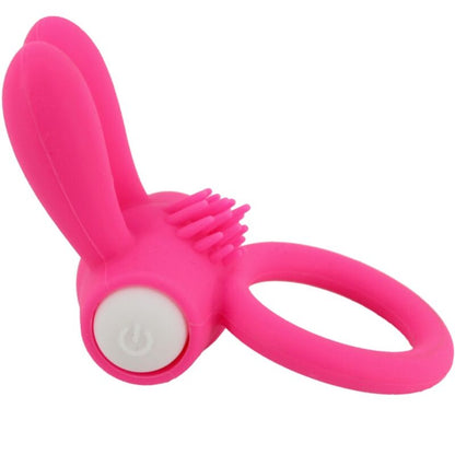 Anello Mr bunny vibratore in silicone rosa di Armony, immagine 4