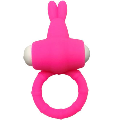 Anello Ms bunny vibratore in silicone rosa di Armony, immagine 3