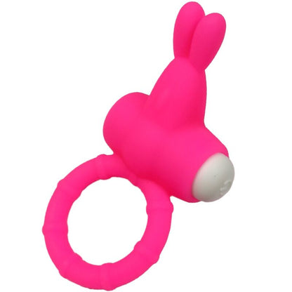 Anello Ms bunny vibratore in silicone rosa di Armony, immagine 4