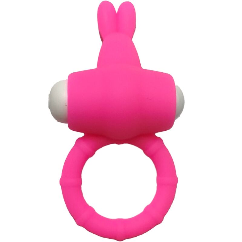 Anello Ms bunny vibratore in silicone rosa di Armony, immagine 5