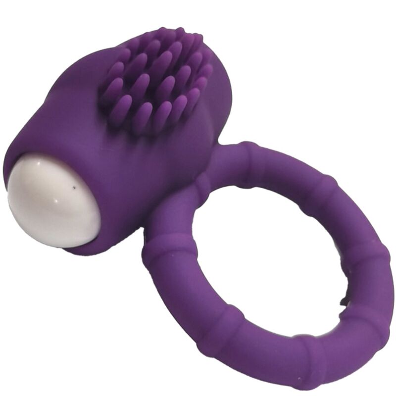 Anello Power o vibratore in silicone viola di Armony, immagine 3