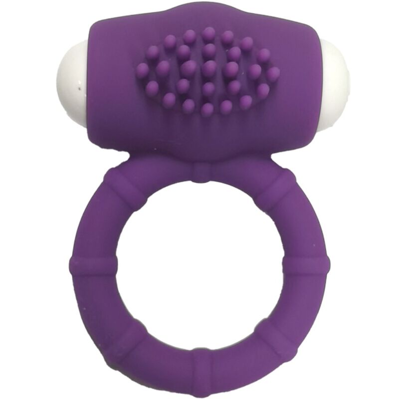 Anello Power o vibratore in silicone viola di Armony