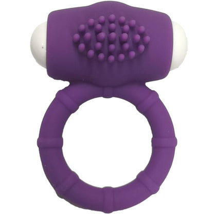 Anello Power o vibratore in silicone viola di Armony