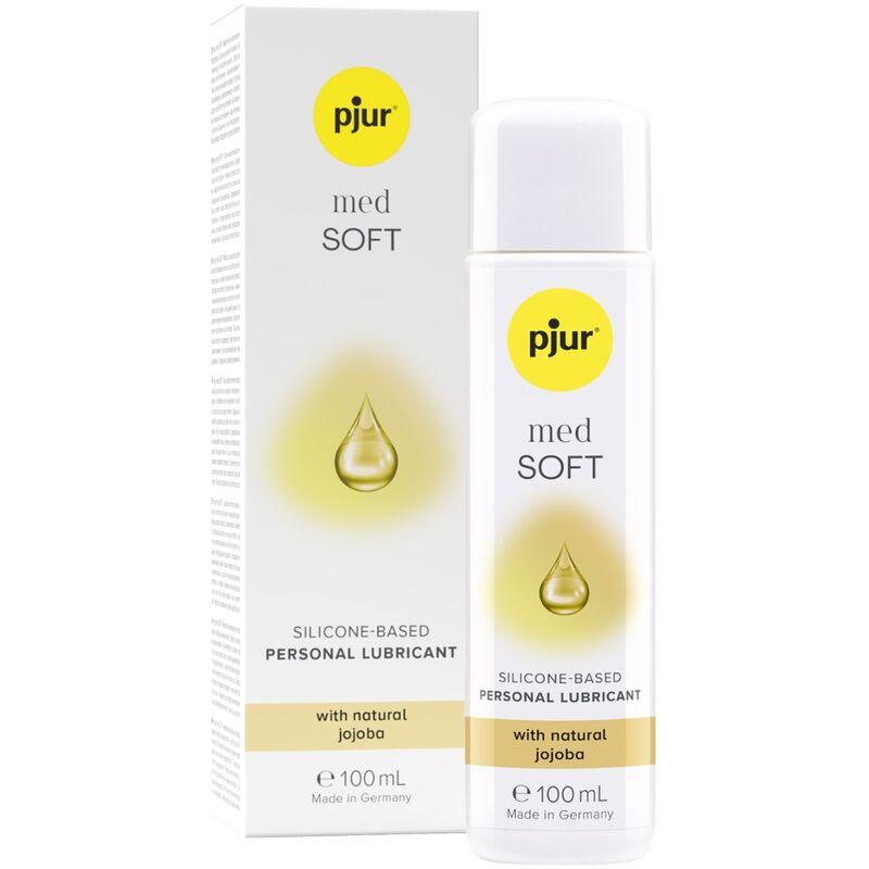 Lubrificante al silicone Med soft glide 100 ml di Pjur
