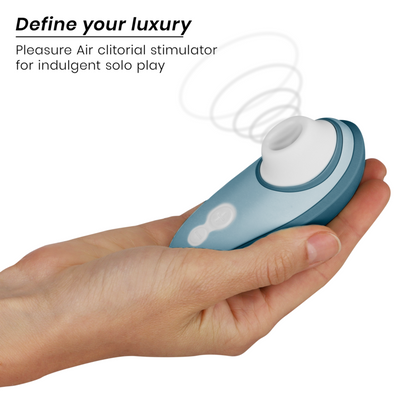 Stimolatore clitorideo Liberty 2 e aspirazione blu di Womanizer, immagine 3