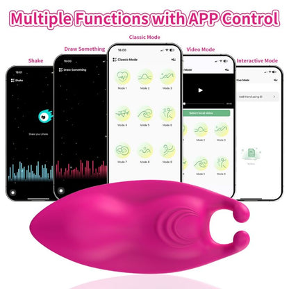 Vibratore Mutandina indossabile Honeybee G-spot fucsia - APP gratuita di Armony, immagine 5