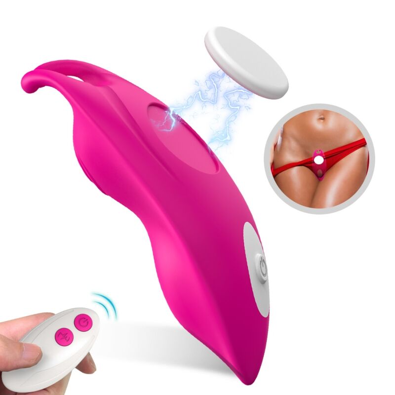 Vibratore Mutandina indossabile Honeybee G-spot remote control fucsia di Armony
