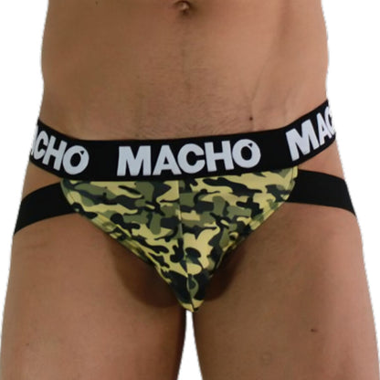 Jock Mx28mv verde militare M di Macho