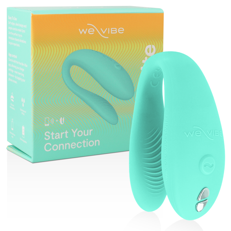 Stimolatore clitoride Sync lite turchese di We-Vibe