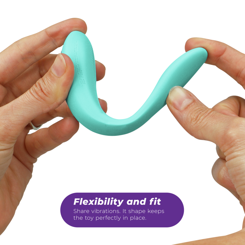 Stimolatore clitoride Sync lite turchese di We-Vibe, immagine 4