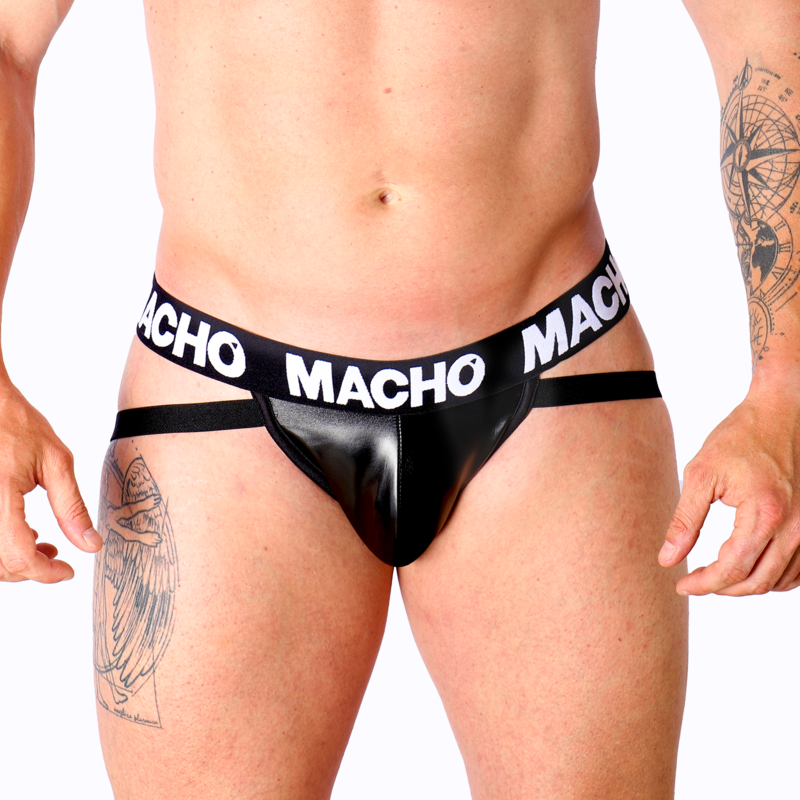 Jock Mx25nc nero pelle L di Macho