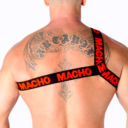 Intimo uomo pettorina Romana rossa L/XL di Macho, immagine 4