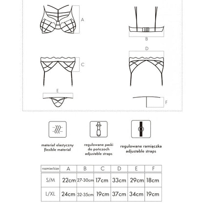 Reggiseno Soledad e slip e Reggisera L/XL di Livco Corsetti Fashion, immagine 4