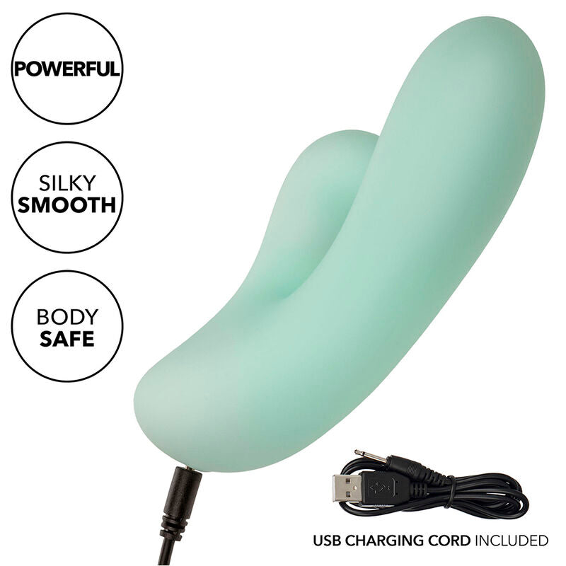 Vibratore Pacifica Fiji e stimolatore punto g 10 vibrazioni aqua di Calexotics, immagine 9