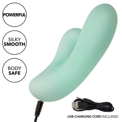 Vibratore Pacifica Fiji e stimolatore punto g 10 vibrazioni aqua di Calexotics, immagine 9