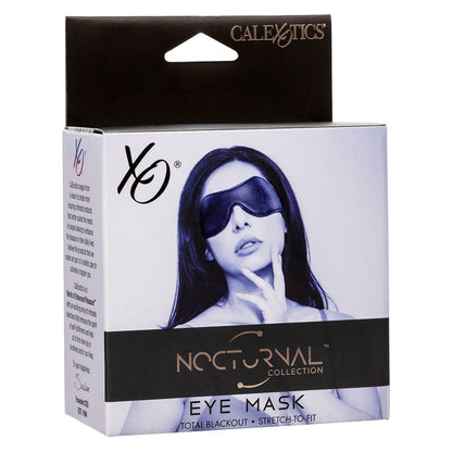 Maschera in PVC Nocturnal pelle nera di Calexotics, immagine 7