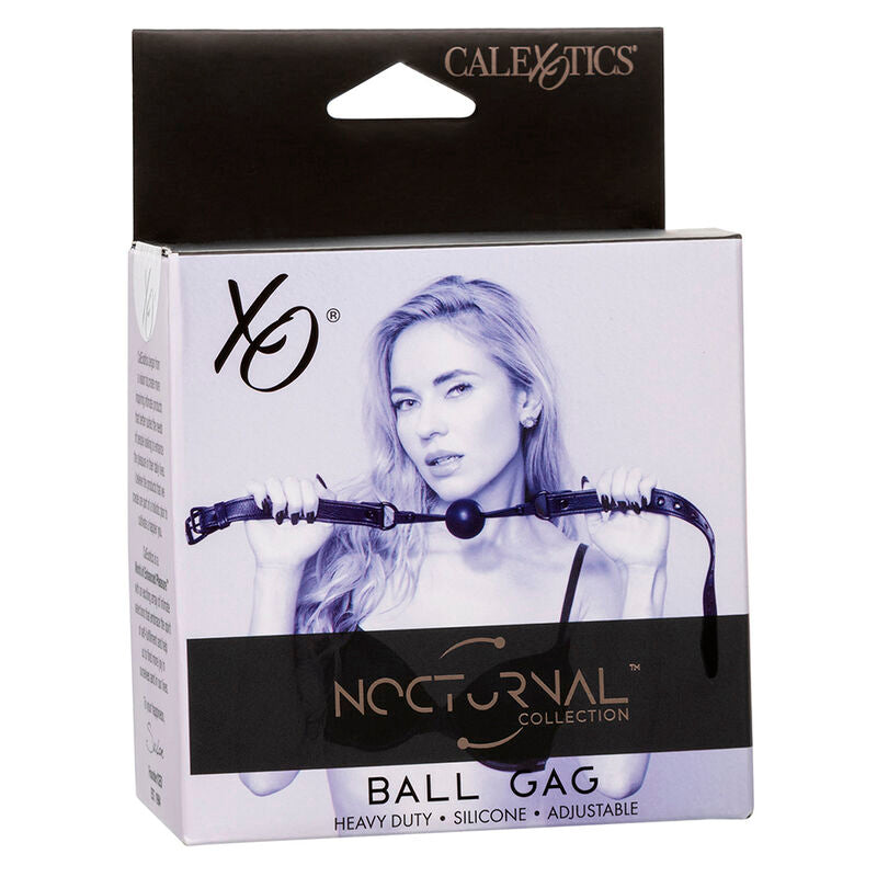 Bavaglio nocturnal ball silicone nero di Calexotics, immagine 7