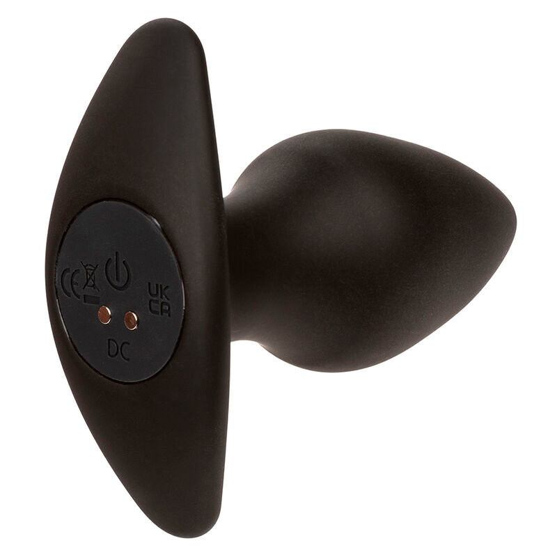 Rock Bottom perfect anal plug 10 vibrazioni silicone nero di Calexotics, immagine 4
