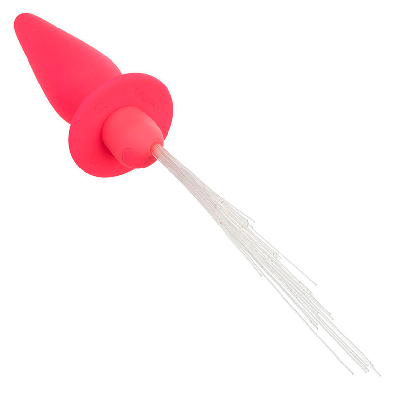 Southern Lights light up plug anale 10 vibrazioni silicone rosa di Calexotics, immagine 3
