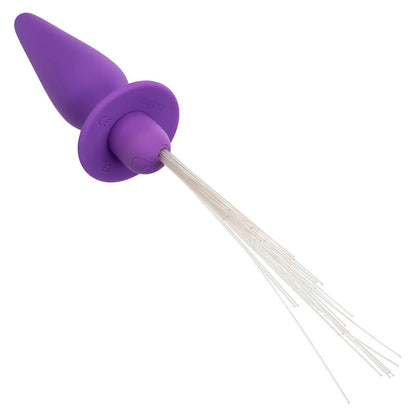 Southern Lights light up plug anale 10 vibrazioni silicone viola di Calexotics, immagine 4