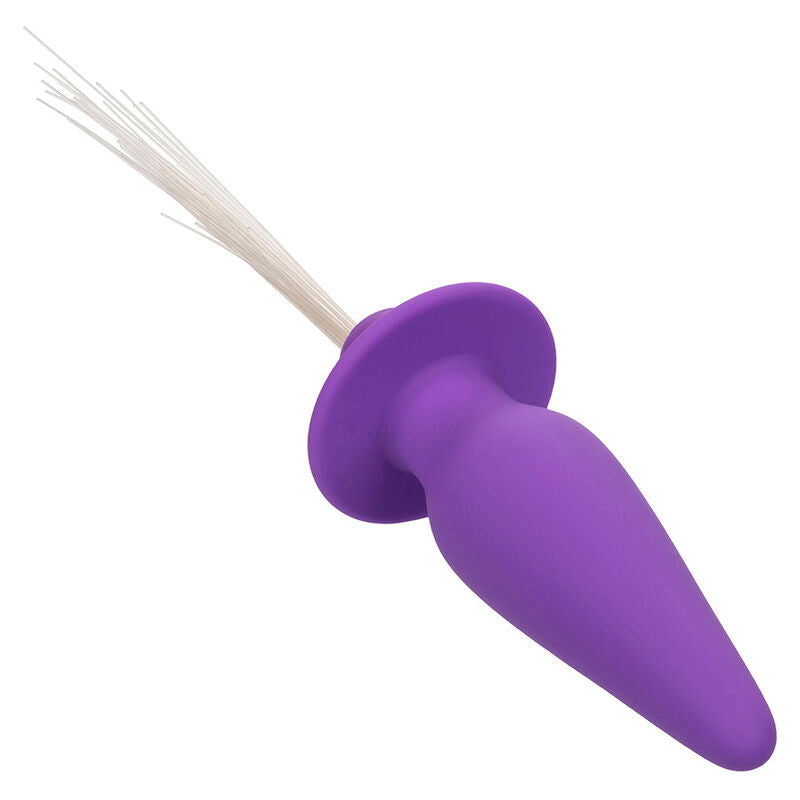 Southern Lights light up plug anale 10 vibrazioni silicone viola di Calexotics, immagine 3