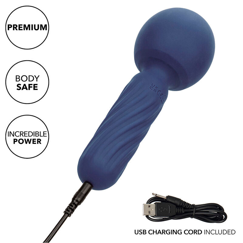 Massaggiatore Charisma Seduction 12 funzioni 17,75 cm x 6,25 cm viola di Calexotics, immagine 6