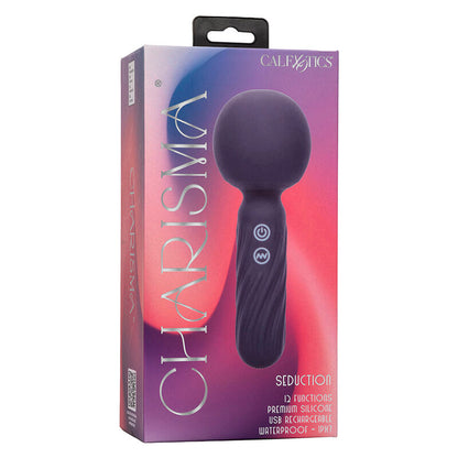 Massaggiatore Charisma Seduction 12 funzioni 17,75 cm x 6,25 cm viola di Calexotics, immagine 9
