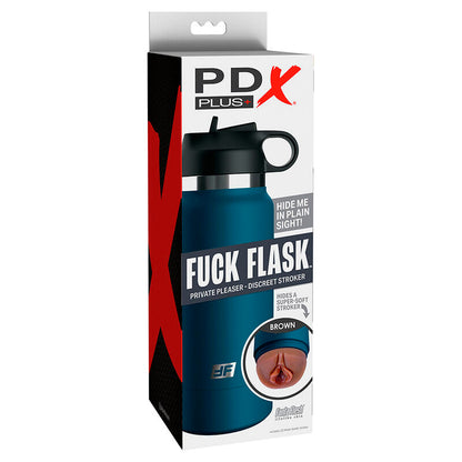 Masturbatore maschile flask vagine Discret modello marrone 1 di PDX Plus