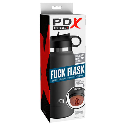 Masturbatore maschile flask vagine Discret marrone modello 2 di PDX Plus