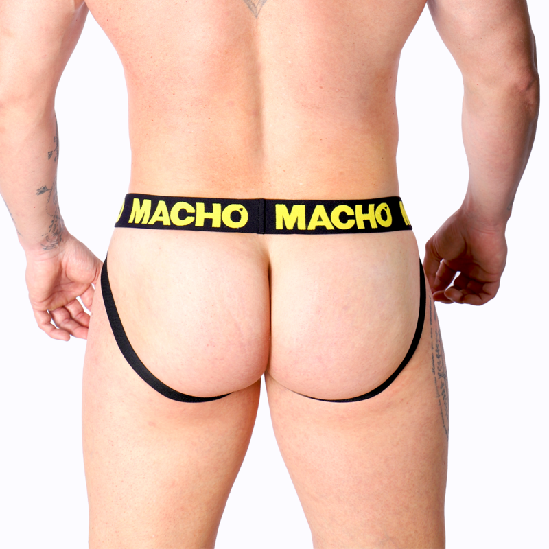 Jock Mx25a lycra giallo XL di Macho, immagine 4