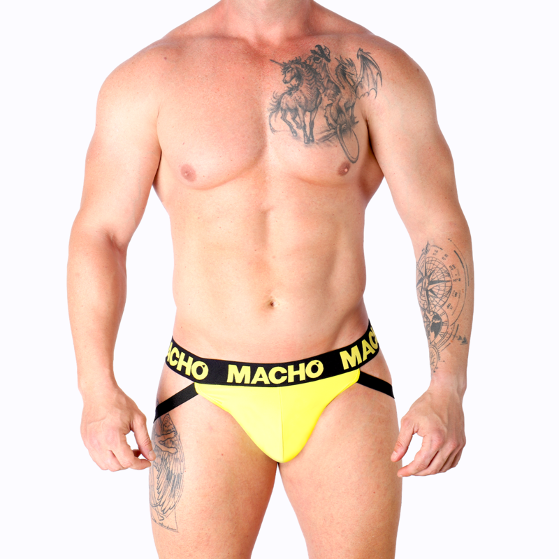 Jock Mx25a lycra giallo XL di Macho, immagine 5
