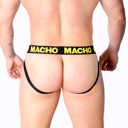Jock Mx25a lycra giallo M di Macho, immagine 4
