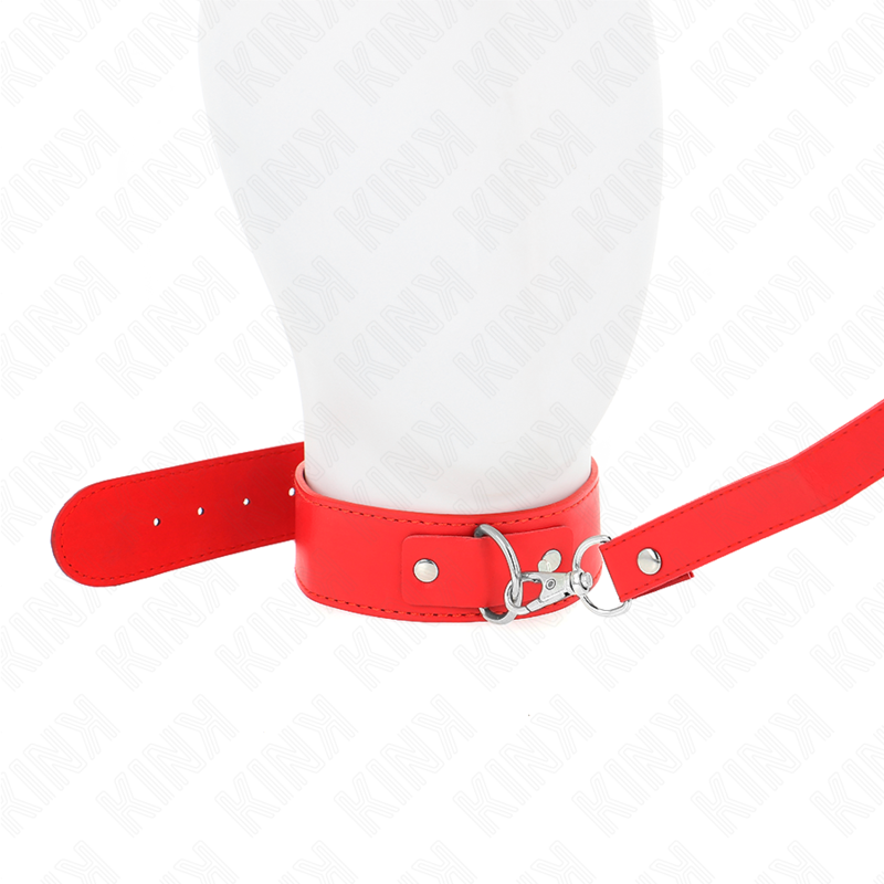 Collana con cintura 116 cm Rojo cinturino regolabile 32-50 cm x 8 cm di Kink, immagine 5