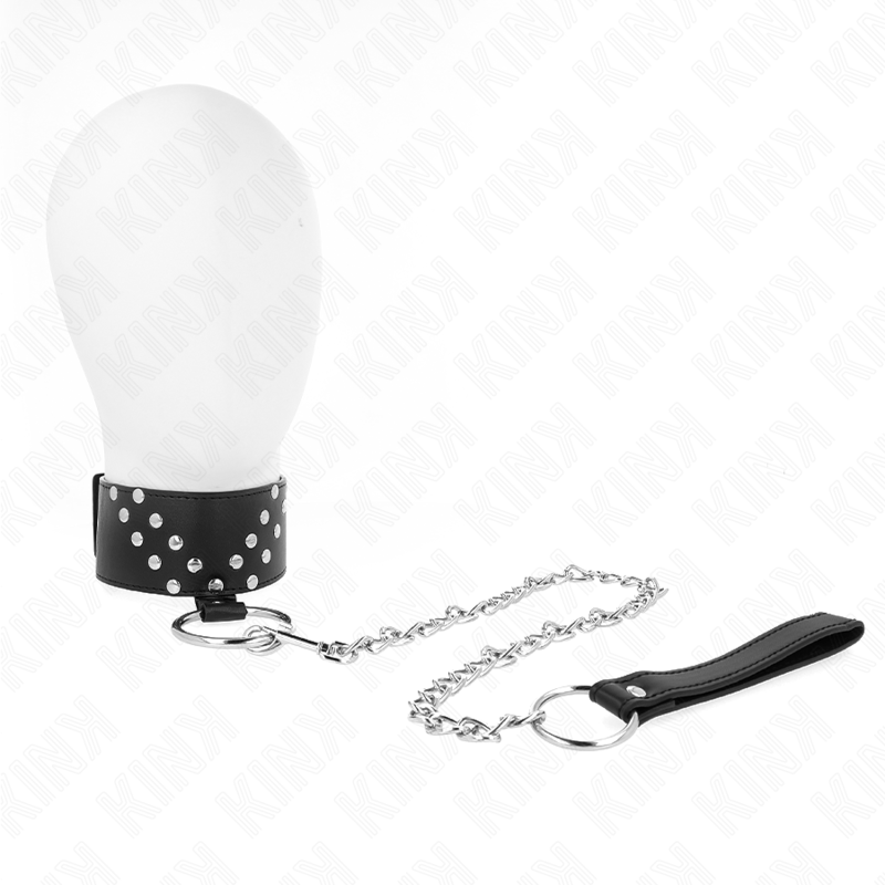 Collana con cintura 65 cm con Rivetto a v regolabile 36-43 cm x 5 cm di Kink