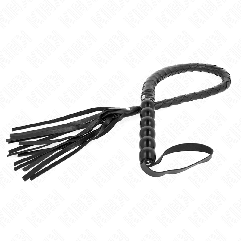 Frusta serpente con perline 80 cm di Kink, immagine 2