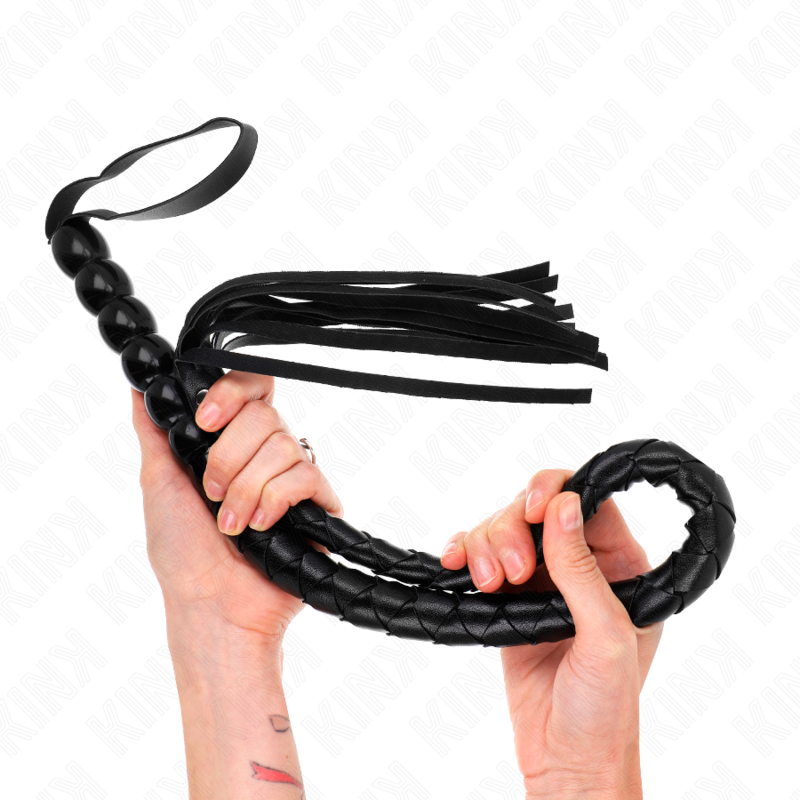 Frusta serpente con perline 80 cm di Kink