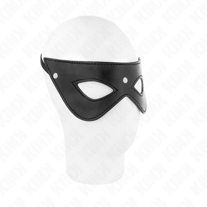 Maschera per occhi 3 rivetti 24 x 9 cm di Kink