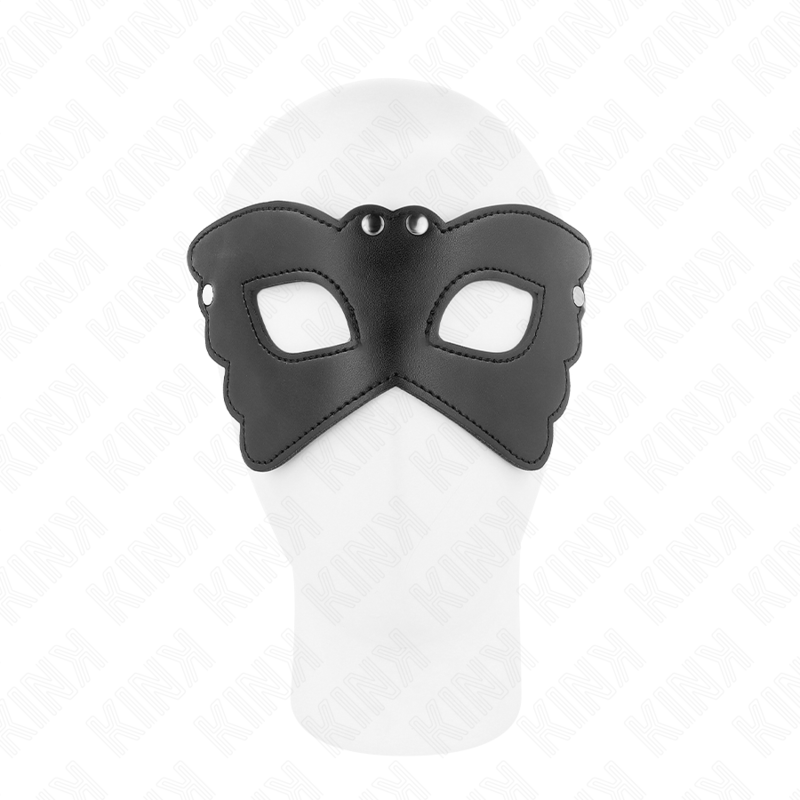 Maschera in similpelle a forma di farfalla 20 x 9 cm di Kink, immagine 3