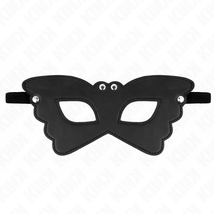 Maschera in similpelle a forma di farfalla 20 x 9 cm di Kink, immagine 2