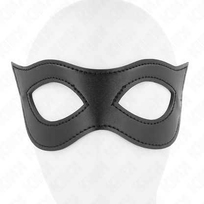 Maschera in similpelle modello 2 23 x 7,5 cm di Kink, immagine 4