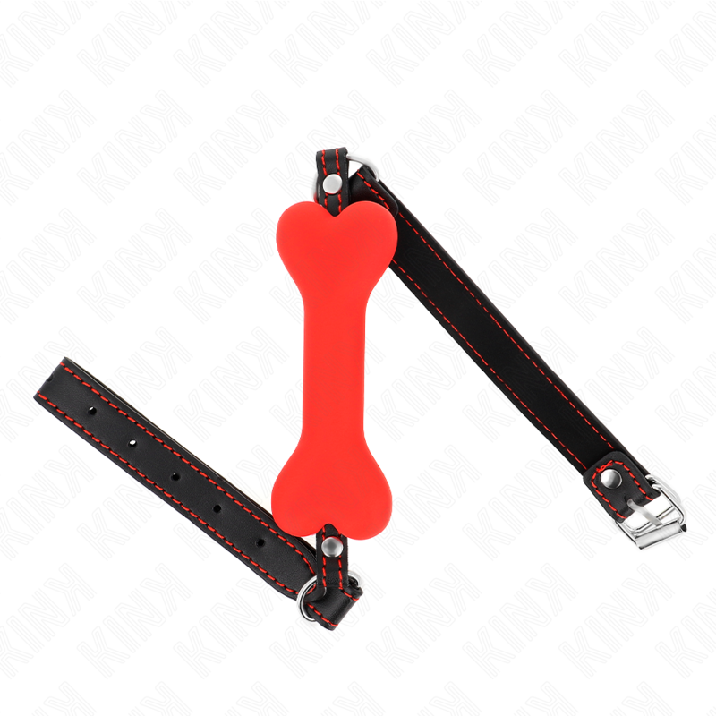 Osso rosso 12 cm bavaglio 63 x 2 cm di Kink